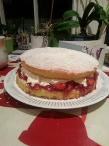 Victoria sponge cake