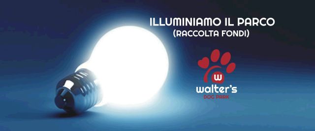 raccolta fondi Walter's dog park